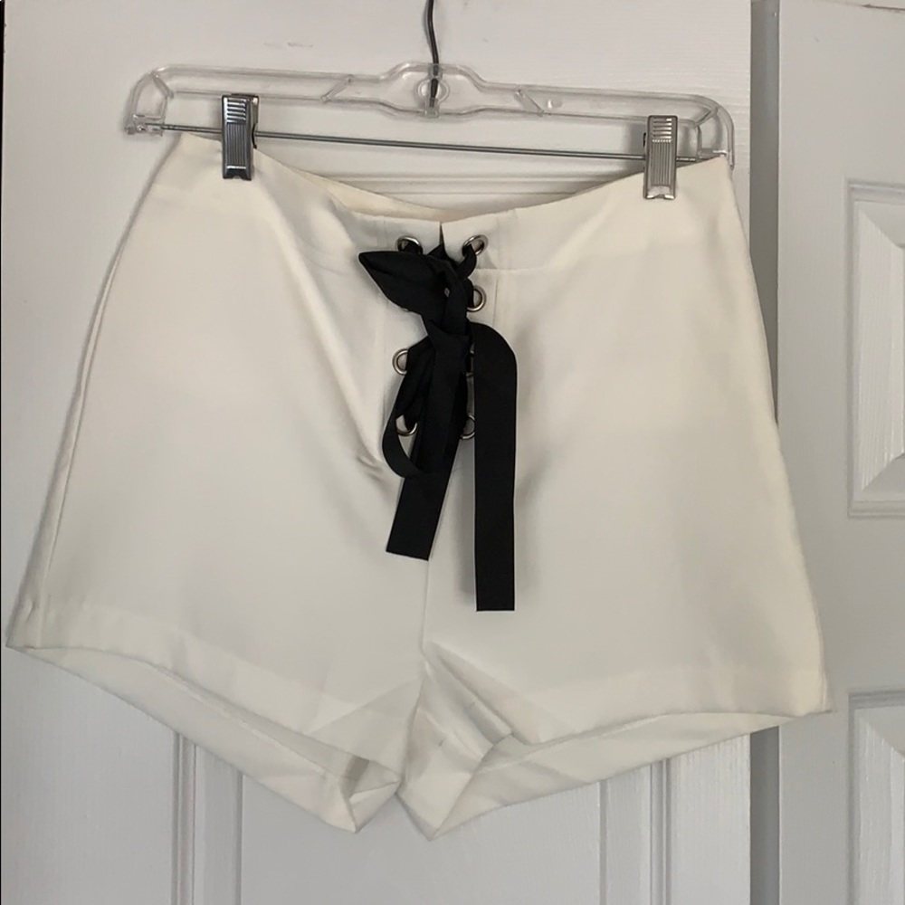 White shorts
